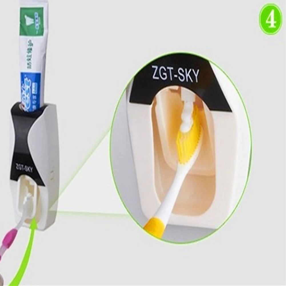 High Quality 5 Colors Automatic Auto Toothpaste Dispenser +Toothbrush Holder Set Wall Mount Wine Home Bathroom Accessories
High Quality 5 Colors Automatic Auto Toothpaste Dispenser +Toothbrush Holder Set Wall Mount Wine Home Bathroom Accessories