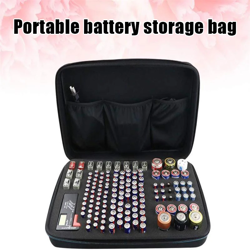 Portable Hard Eva Protective Aa/aaa Battery Holder Storage Box Case Organizer Container Aaa Rangement Pile With Battery Tester 
Portable Hard Eva Protective Aa/aaa Battery Holder Storage Box Case Organizer Container Aaa Rangement Pile With Battery Tester