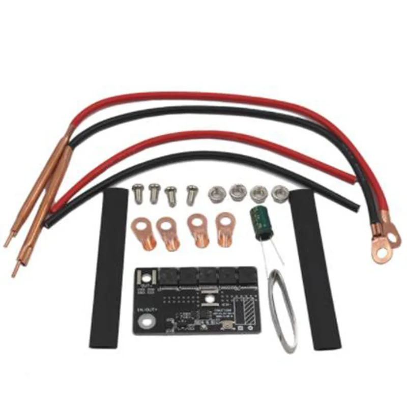 12V DIY PCB Circuit Board Spot Welding Machine for 18650 26650 32650 Battery Spot Welder with Nickel Sheet
12V DIY PCB Circuit Board Spot Welding Machine for 18650 26650 32650 Battery Spot Welder with Nickel Sheet