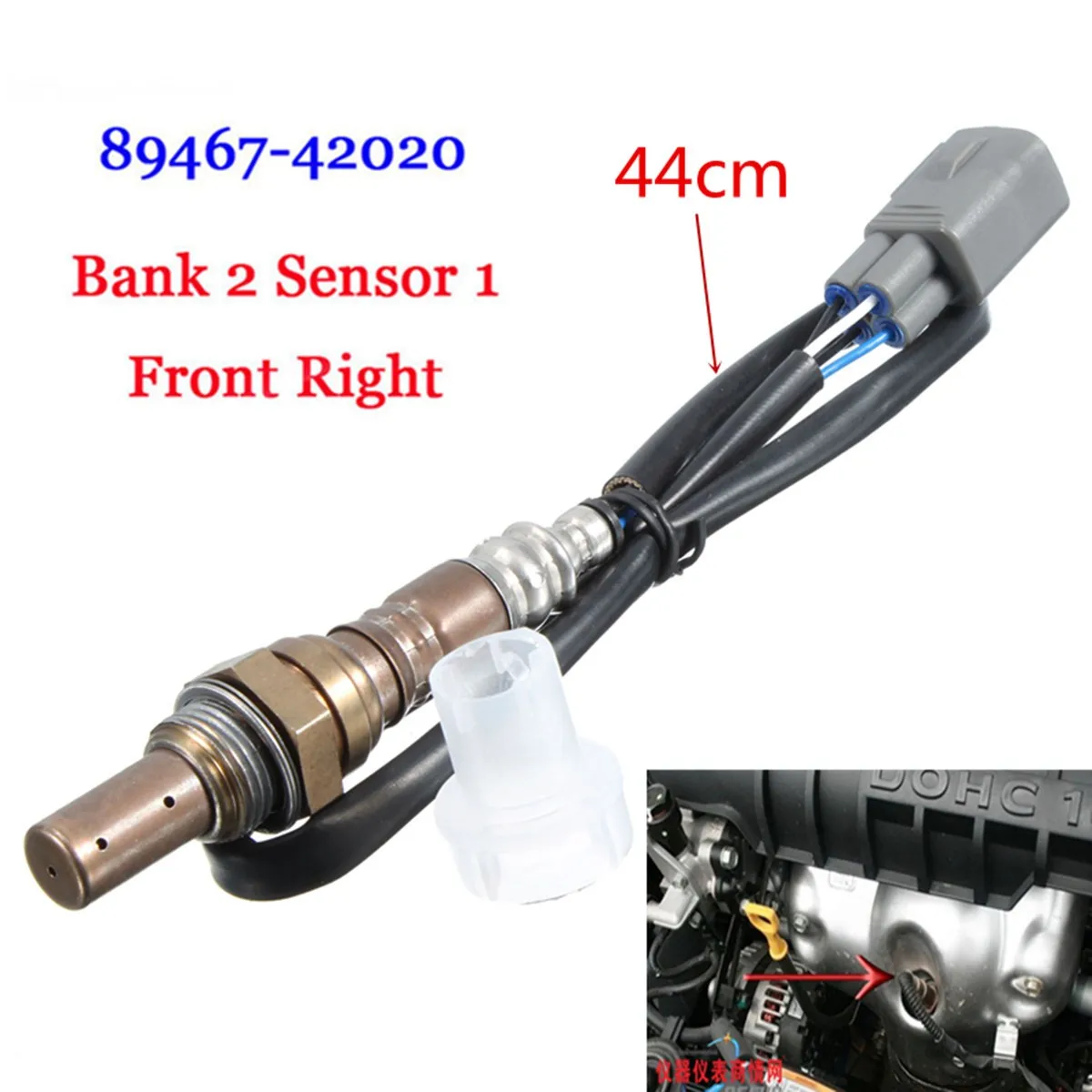 Oxygen Sensor Lambda AIR FUEL RATIO O2 SENSOR for 2001-2003 for Toyota RAV4 2.0L 89467-42020 Bank 2 Sensor 1
Oxygen Sensor Lambda AIR FUEL RATIO O2 SENSOR for 2001-2003 for Toyota RAV4 2.0L 89467-42020 Bank 2 Sensor 1