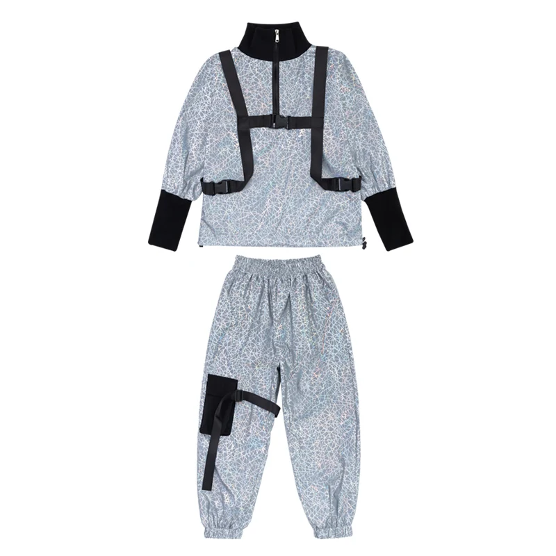 Children'S Street Dance Costumes Kids Catwalk Show Fashion Clothing Boys And Girls Jazz Hip Hop Dance Silver Clothes
Children'S Street Dance Costumes Kids Catwalk Show Fashion Clothing Boys And Girls Jazz Hip Hop Dance Silver Clothes