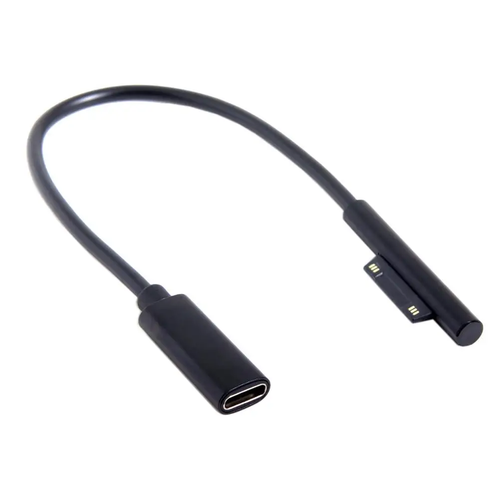 DC 15V Type-C USB C Female to Surface Pro3 Pro4 Pro5 Pro6 Book Pro Charge Cable 20cm
DC 15V Type-C USB C Female to Surface Pro3 Pro4 Pro5 Pro6 Book Pro Charge Cable 20cm