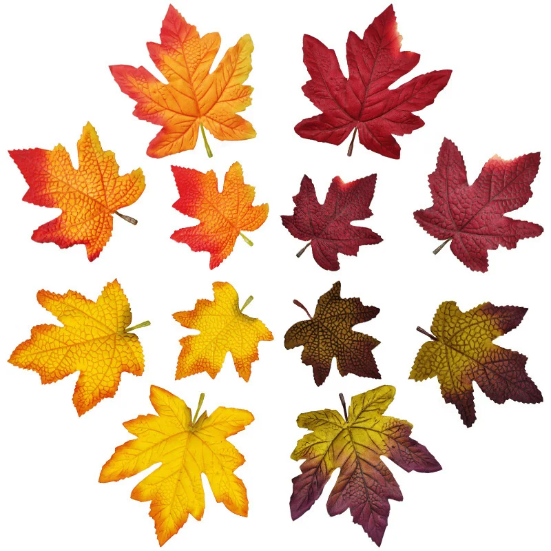 10/12/16 Pcs/Pack Maple Leaves Artificial Simulation Leaves DIY Home Flower Vase Arrangement Halloween Autumn Leaves Decoration
10/12/16 Pcs/Pack Maple Leaves Artificial Simulation Leaves DIY Home Flower Vase Arrangement Halloween Autumn Leaves Decoration