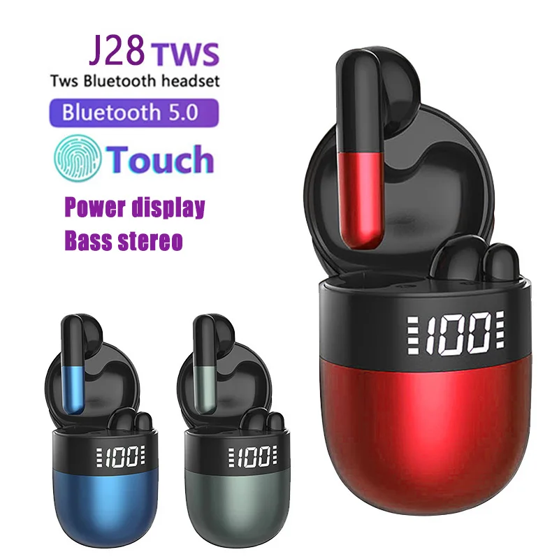 TWS J28 Bluetooth Headphones Wireless Earphone Gaming Headset With Touch earbuds For Popsocket All Smartphone Xiaomi Huawei
TWS J28 Bluetooth Headphones Wireless Earphone Gaming Headset With Touch earbuds For Popsocket All Smartphone Xiaomi Huawei