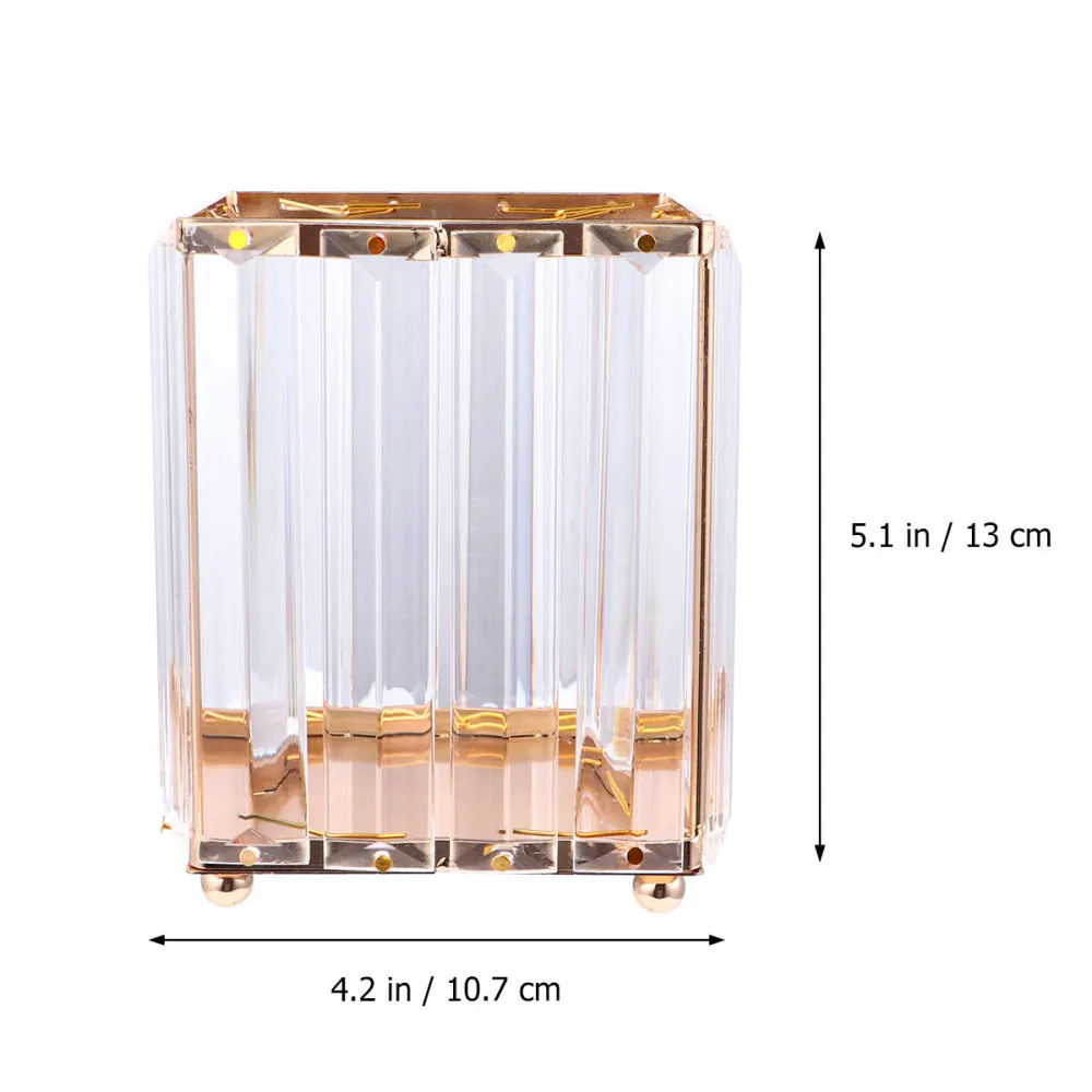 Nordic Style Glass Makeup Brush Case Multifunction Pen Holder for Home Office
Nordic Style Glass Makeup Brush Case Multifunction Pen Holder for Home Office