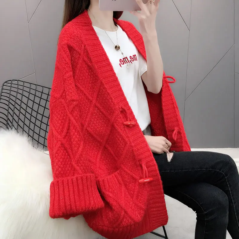 Women 2020 Autumn Winter Solid Sweater V-neck Knitwear Female Single-Breasted Casual Cardigans Ladies Loose Pockets Outwear S37
Women 2020 Autumn Winter Solid Sweater V-neck Knitwear Female Single-Breasted Casual Cardigans Ladies Loose Pockets Outwear S37
