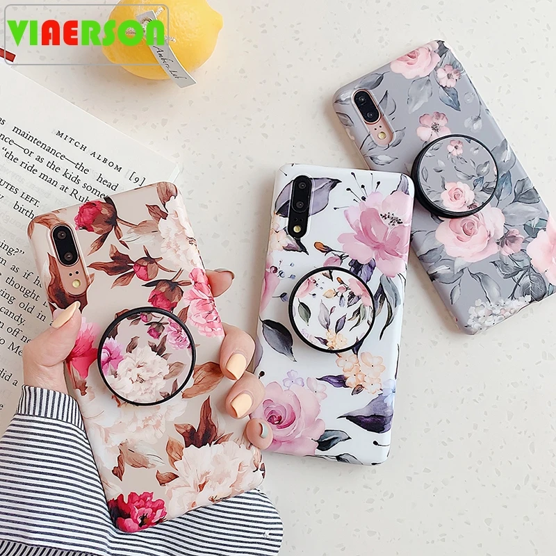 Vintage Flower Phone Case For Huawei P30 P20 Pro Lite Mate 20 Pro Lite Kickstand Folded Flexible Holder Soft Back Cover 
Vintage Flower Phone Case For Huawei P30 P20 Pro Lite Mate 20 Pro Lite Kickstand Folded Flexible Holder Soft Back Cover