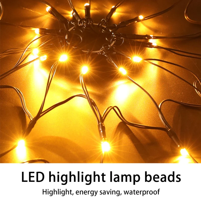 Waterproof Spider Net Halloween Decoration Light Lamp Spider Web Led String Light Festival Party Hotel Chandelier Net Lights
Waterproof Spider Net Halloween Decoration Light Lamp Spider Web Led String Light Festival Party Hotel Chandelier Net Lights