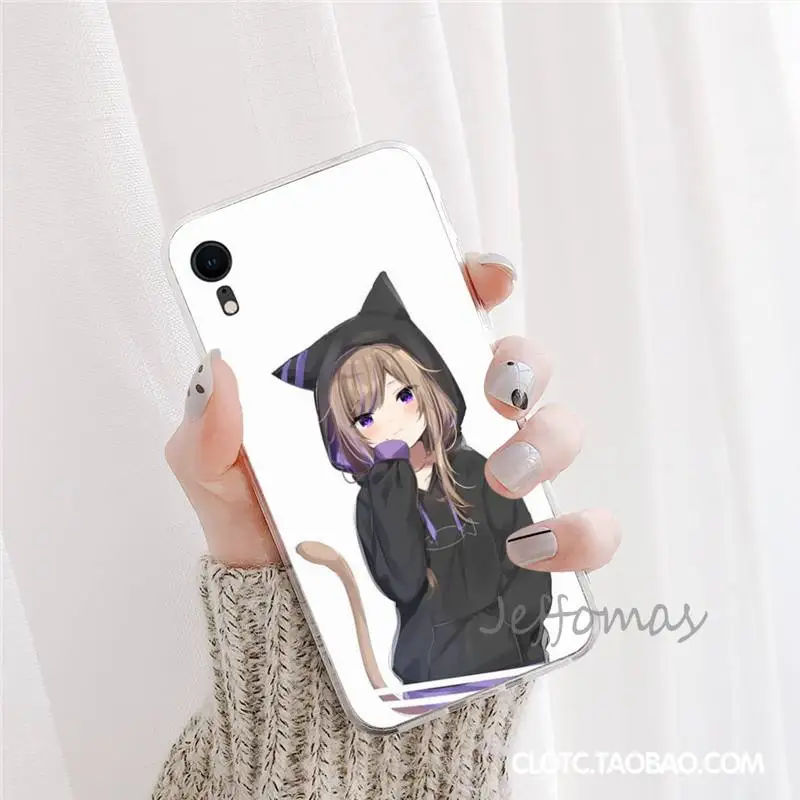 Nekomimi Catgirl Phone Case For iphone 12 5 5s 5c se 6 6s 7 8 plus x xs xr 11 pro max mini
Nekomimi Catgirl Phone Case For iphone 12 5 5s 5c se 6 6s 7 8 plus x xs xr 11 pro max mini