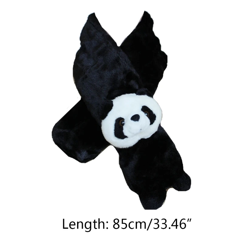 Winter Fluffy Plush Warm Cross Collar Scarf Cute Cartoon Panda 3D Stuffed Toy Shawl Wrap Windproof Thermal Neck Warmer
Winter Fluffy Plush Warm Cross Collar Scarf Cute Cartoon Panda 3D Stuffed Toy Shawl Wrap Windproof Thermal Neck Warmer
