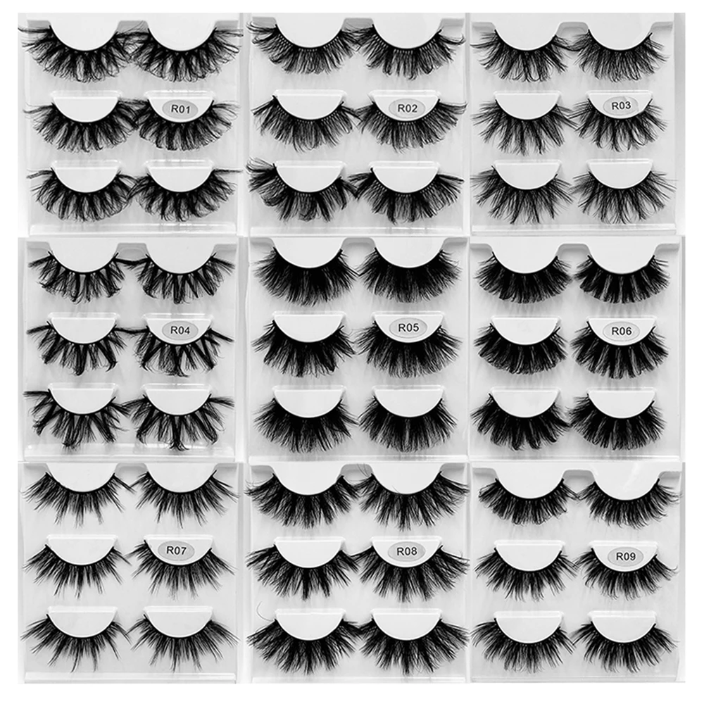 3 Pair/6PC False Eyelashes 3D Man-made Fluffy Thick Slim Lash Eye Makeup Tool Multilayer Curl Multi-size Black False Eyelashes
3 Pair/6PC False Eyelashes 3D Man-made Fluffy Thick Slim Lash Eye Makeup Tool Multilayer Curl Multi-size Black False Eyelashes