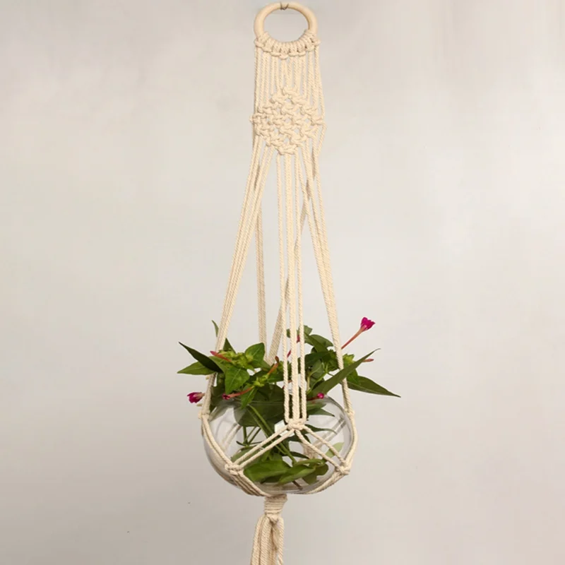 Gardening And Greening Flower Pot Rope Hanging Net Flower Pot Hanging Basket Net.Bag Hanging Hanging Basket Hand-woven Fine Rop.
Gardening And Greening Flower Pot Rope Hanging Net Flower Pot Hanging Basket Net.Bag Hanging Hanging Basket Hand-woven Fine Rop.