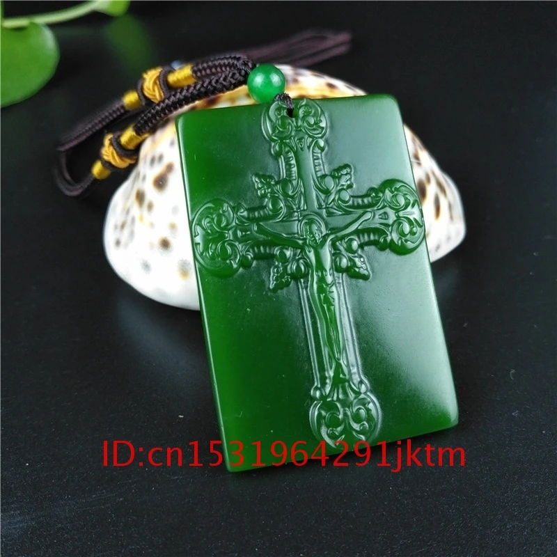 Necklace Jewelry Charm Hand Women Natural Jade Carved Jadeite Amulet Fashion Gifts Chinese Green Cross Men Pendant for
Necklace Jewelry Charm Hand Women Natural Jade Carved Jadeite Amulet Fashion Gifts Chinese Green Cross Men Pendant for