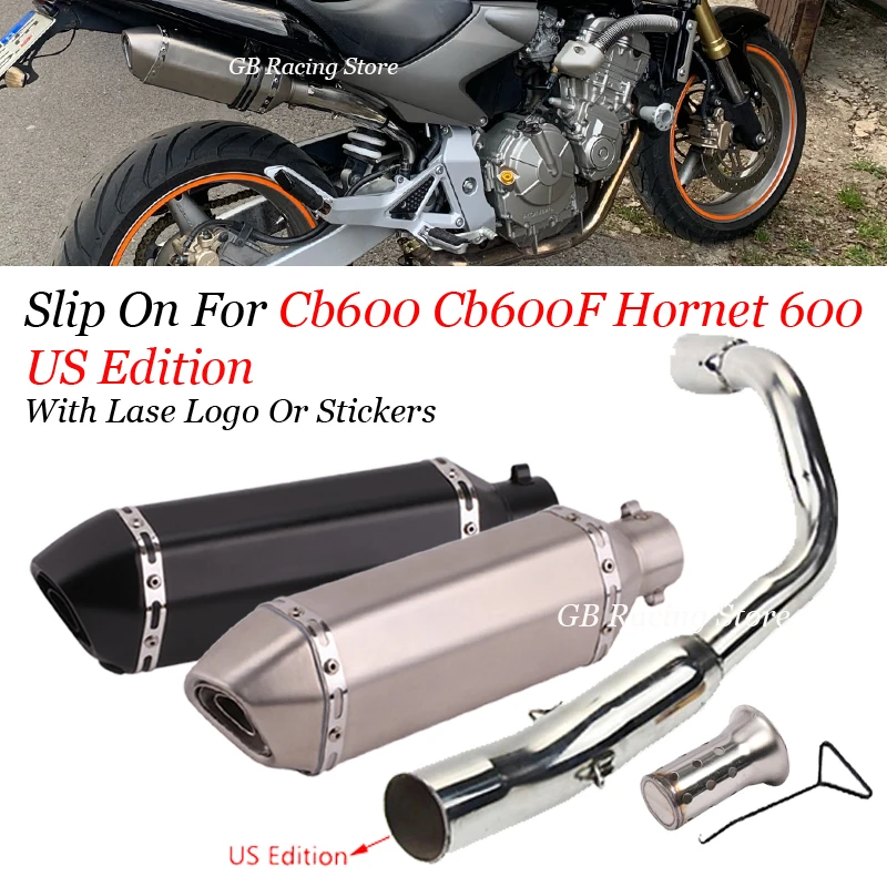 Slip On For CB600 CB600F Hornet 600 US Edition Motorcycle Modified Exhaust Muffler Escape Moto Pipe LASER LOGO WIth DB KIller
Slip On For CB600 CB600F Hornet 600 US Edition Motorcycle Modified Exhaust Muffler Escape Moto Pipe LASER LOGO WIth DB KIller