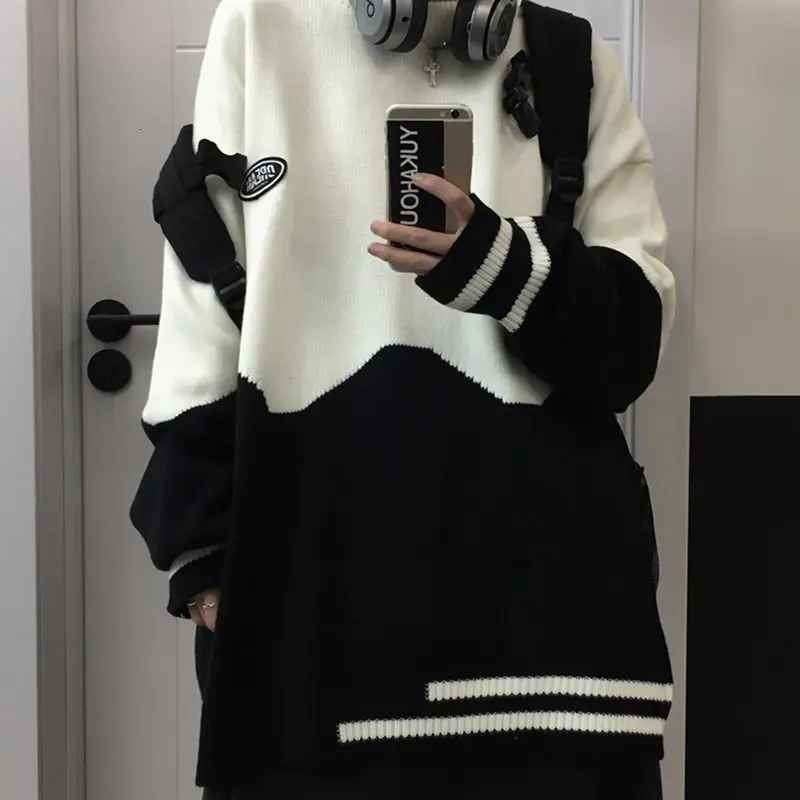 Men's sweater 2020 Autumn winter new slim lovers contrast color knitted sweater loose leisure personality youth men's wear
Men's sweater 2020 Autumn winter new slim lovers contrast color knitted sweater loose leisure personality youth men's wear