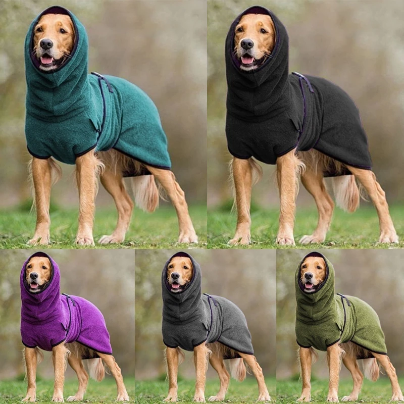 Fleece Velvet Soft Hoodies Jacket Pet Dog Clothing Golden Retriever Dog Thick Warm Vest Coat Universal Pets Clothes Size S-5XL
Fleece Velvet Soft Hoodies Jacket Pet Dog Clothing Golden Retriever Dog Thick Warm Vest Coat Universal Pets Clothes Size S-5XL