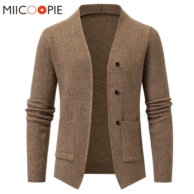 Men's Sweater Cardigan Coat 2021 Autumn High Quality Business Social Cardigan Masculino Sweater Men Solid Color Jumpers Knitwear
Men's Sweater Cardigan Coat 2021 Autumn High Quality Business Social Cardigan Masculino Sweater Men Solid Color Jumpers Knitwear