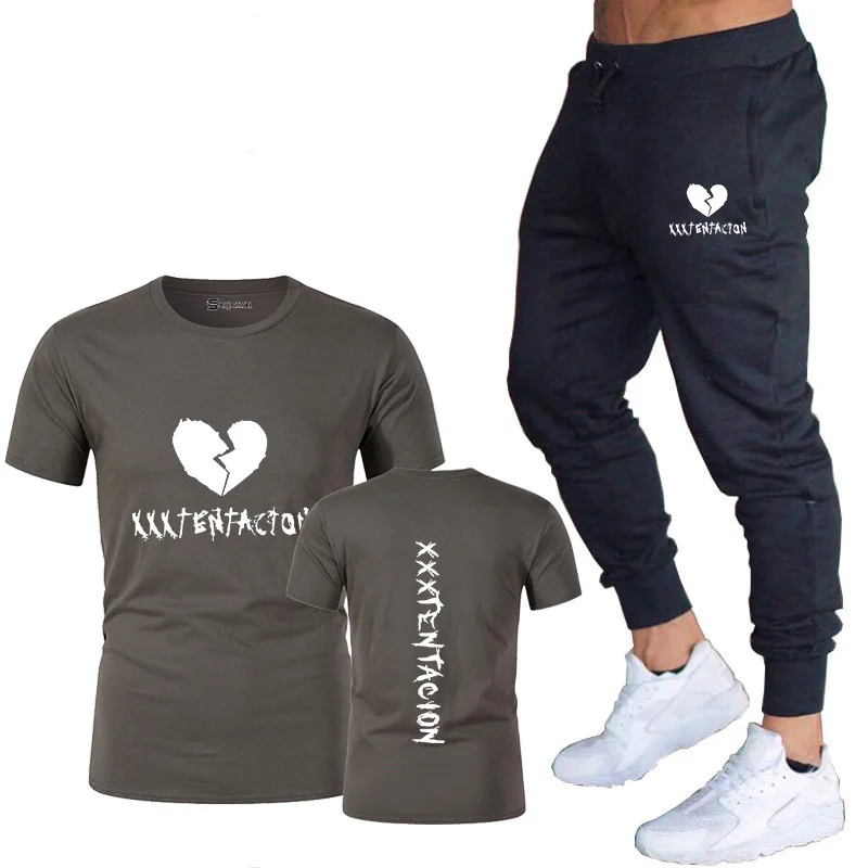 2021 new men's short-sleeved T-shirt pants suit casual sportswear basketball suit spring and summer new brand suit
2021 new men's short-sleeved T-shirt pants suit casual sportswear basketball suit spring and summer new brand suit