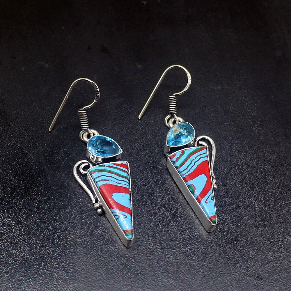 Gemstonefactory Big Promotion 925 Silver Vintage Stripe Jasper Topaz Jewelry Women Ladies Gifts Dangle Drop Earrings 20211980
Gemstonefactory Big Promotion 925 Silver Vintage Stripe Jasper Topaz Jewelry Women Ladies Gifts Dangle Drop Earrings 20211980