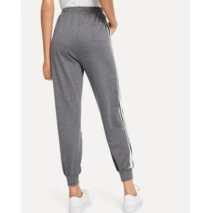 New Style Sweatpants Pants Side-Stripe Women Loose Elastic Waist Sportswear High Waist Trousers BF Joggers sports Harem pants
New Style Sweatpants Pants Side-Stripe Women Loose Elastic Waist Sportswear High Waist Trousers BF Joggers sports Harem pants