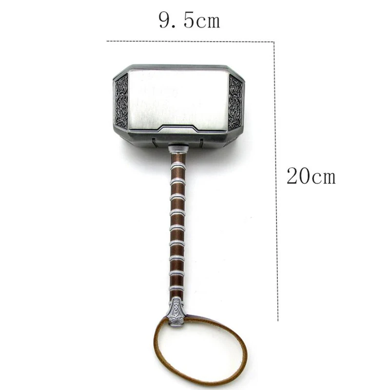 20cm Cosplay Metal Hammer Thunder Hammer Figure Model Kids Gift decoration Movie Metal Material American Super Heroes Weapen
20cm Cosplay Metal Hammer Thunder Hammer Figure Model Kids Gift decoration Movie Metal Material American Super Heroes Weapen