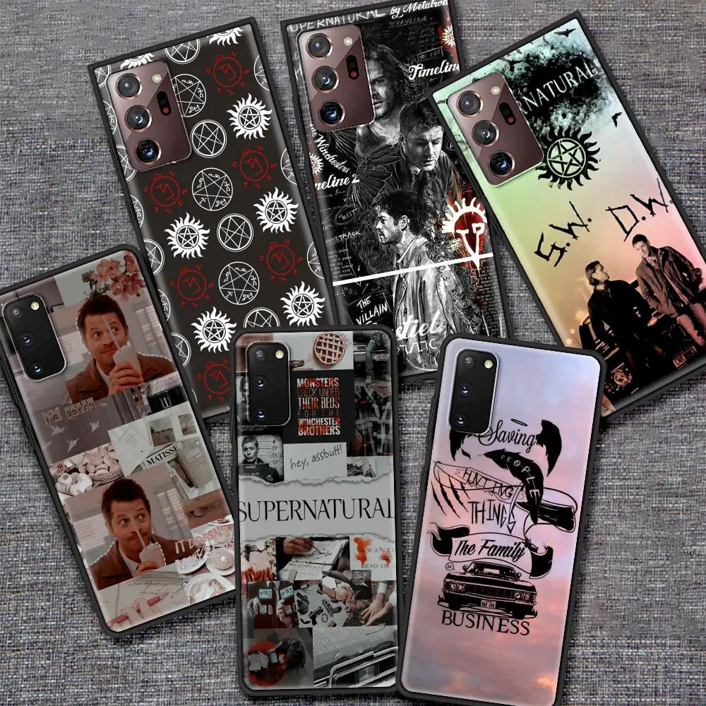 Supernatural Phone Case For Samsung Galaxy S20 FE S21 S10 S9 Plus S8 Note 20 Ultra 10 Lite 9 8 Soft Cover Capa
Supernatural Phone Case For Samsung Galaxy S20 FE S21 S10 S9 Plus S8 Note 20 Ultra 10 Lite 9 8 Soft Cover Capa
