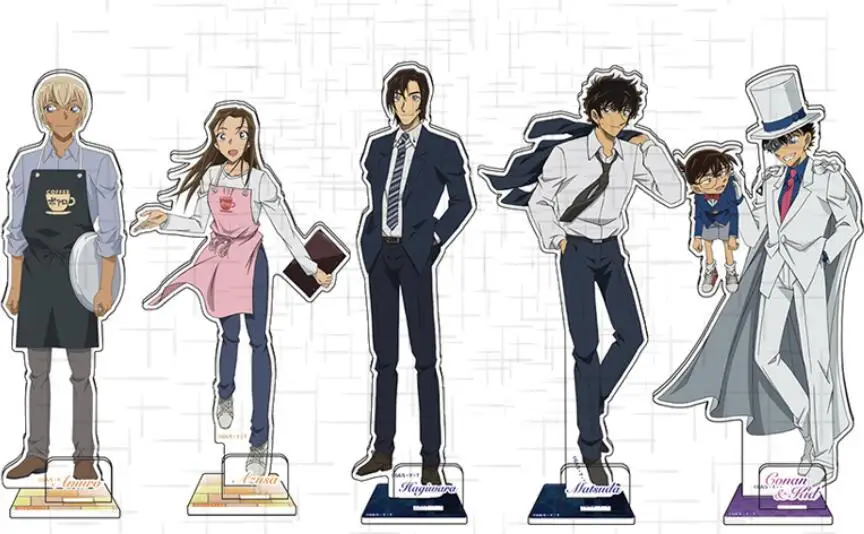 Anime Detective Conan Kudou Shinichi Furuya Rei Acrylic Figure Stand Display Model Plate Table Decorate Cosplay Accessories Toys
Anime Detective Conan Kudou Shinichi Furuya Rei Acrylic Figure Stand Display Model Plate Table Decorate Cosplay Accessories Toys