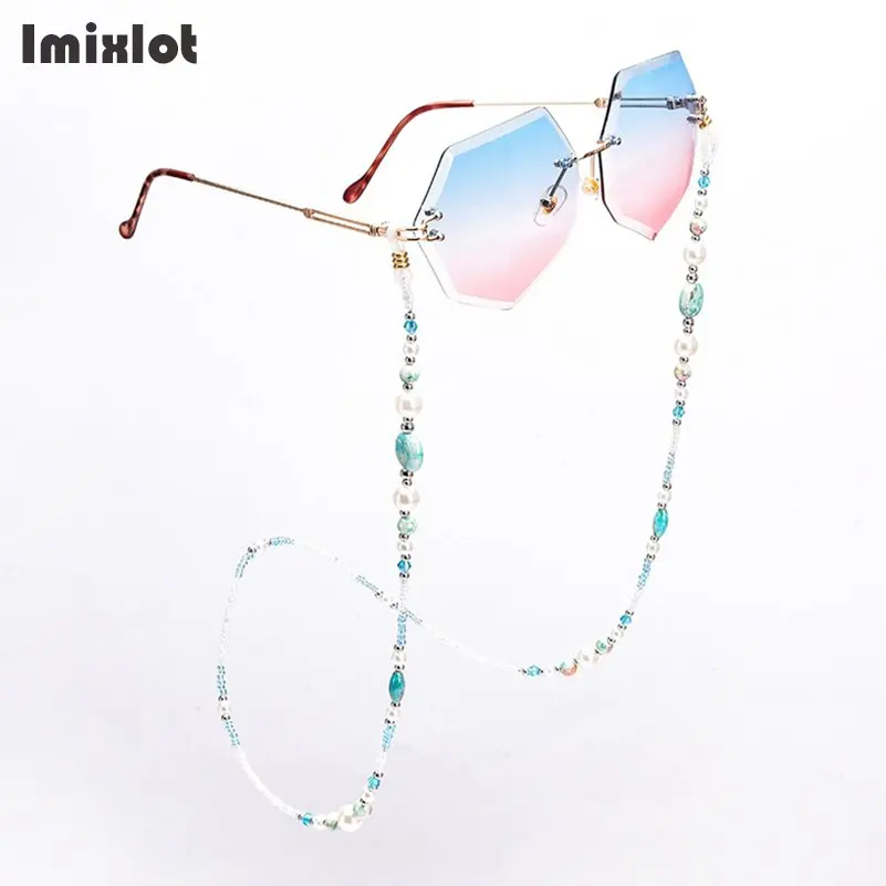 1PC Colorful Beads Chain for Reading Glasses Fashion Womens Simulated Pearl Beaded Sunglass Eyeglasses Chain Cord Holder Rope
1PC Colorful Beads Chain for Reading Glasses Fashion Womens Simulated Pearl Beaded Sunglass Eyeglasses Chain Cord Holder Rope