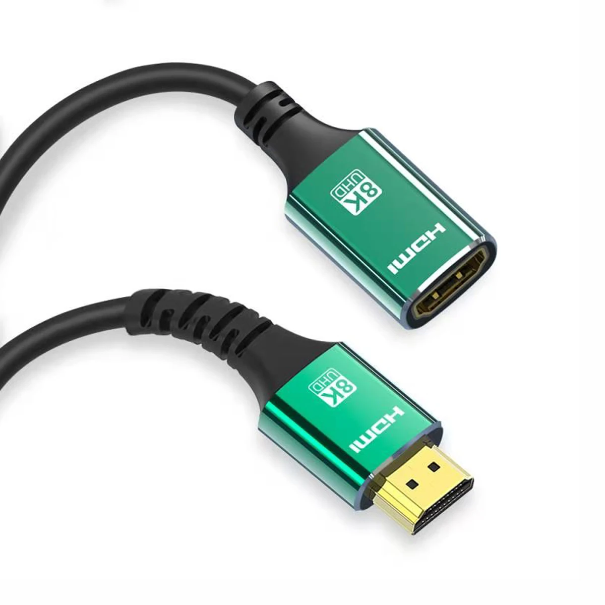 HDMI-compatible-compatible 2.1 Extension Cable Male to Female Ultra-HD UHD 8K 60hz 4K 120hz Cable 48Gbs with Audio & Ethernet
HDMI-compatible-compatible 2.1 Extension Cable Male to Female Ultra-HD UHD 8K 60hz 4K 120hz Cable 48Gbs with Audio & Ethernet