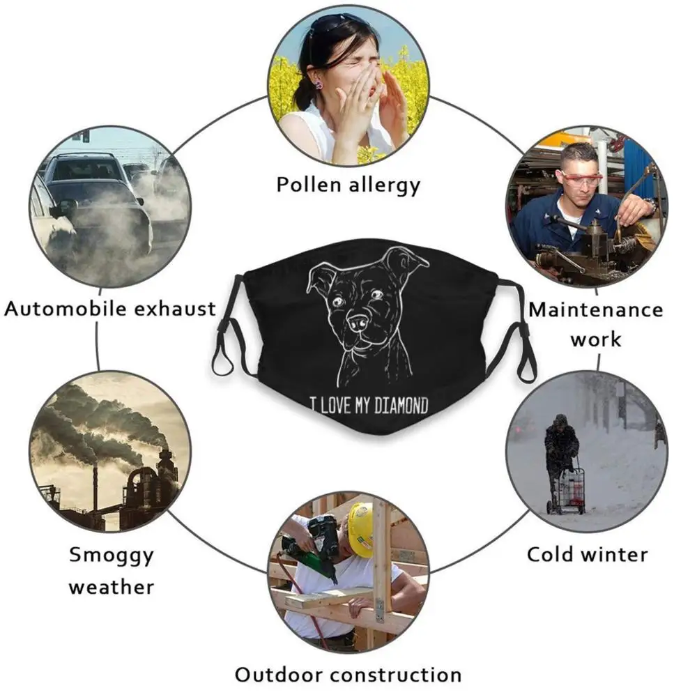 American Pitbull Terrier Diamond Puppy Lover Gift Reusable Mouth Face Mask With Filters Kids Pitbull Dog Pet Diamond Animal
American Pitbull Terrier Diamond Puppy Lover Gift Reusable Mouth Face Mask With Filters Kids Pitbull Dog Pet Diamond Animal