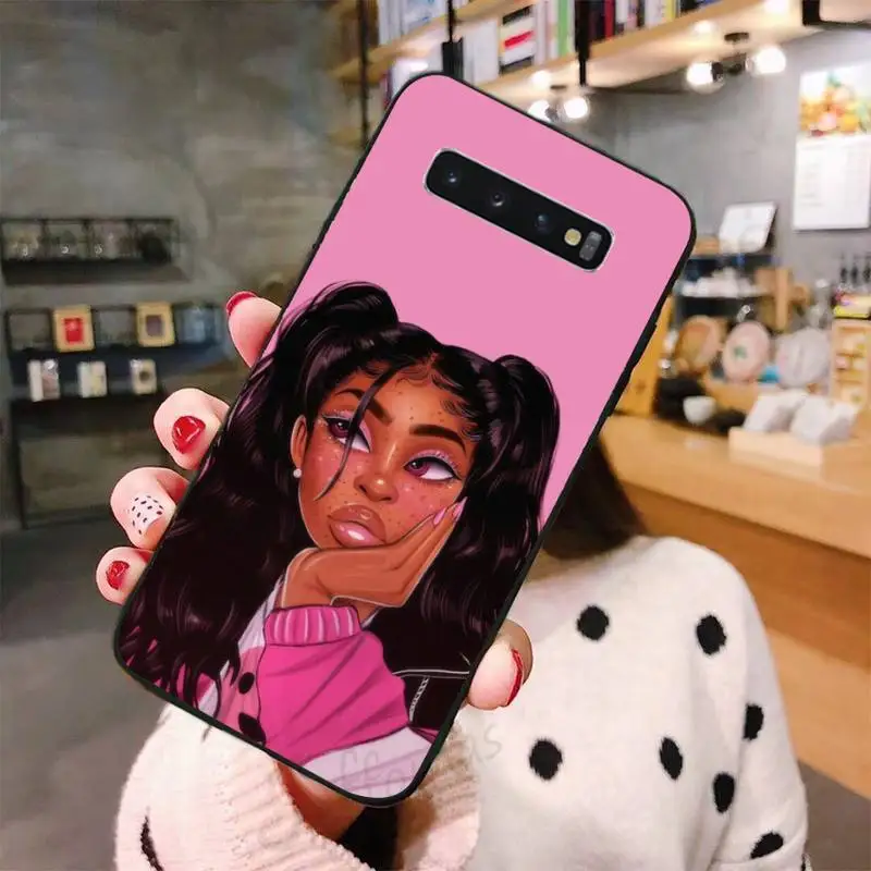 Make Money Black Head girl Phone Cases For Samsung A50 A51 A71 A20E A20S S10 S20 S21 S30 Plus ultra 5G M11 funda shell
Make Money Black Head girl Phone Cases For Samsung A50 A51 A71 A20E A20S S10 S20 S21 S30 Plus ultra 5G M11 funda shell