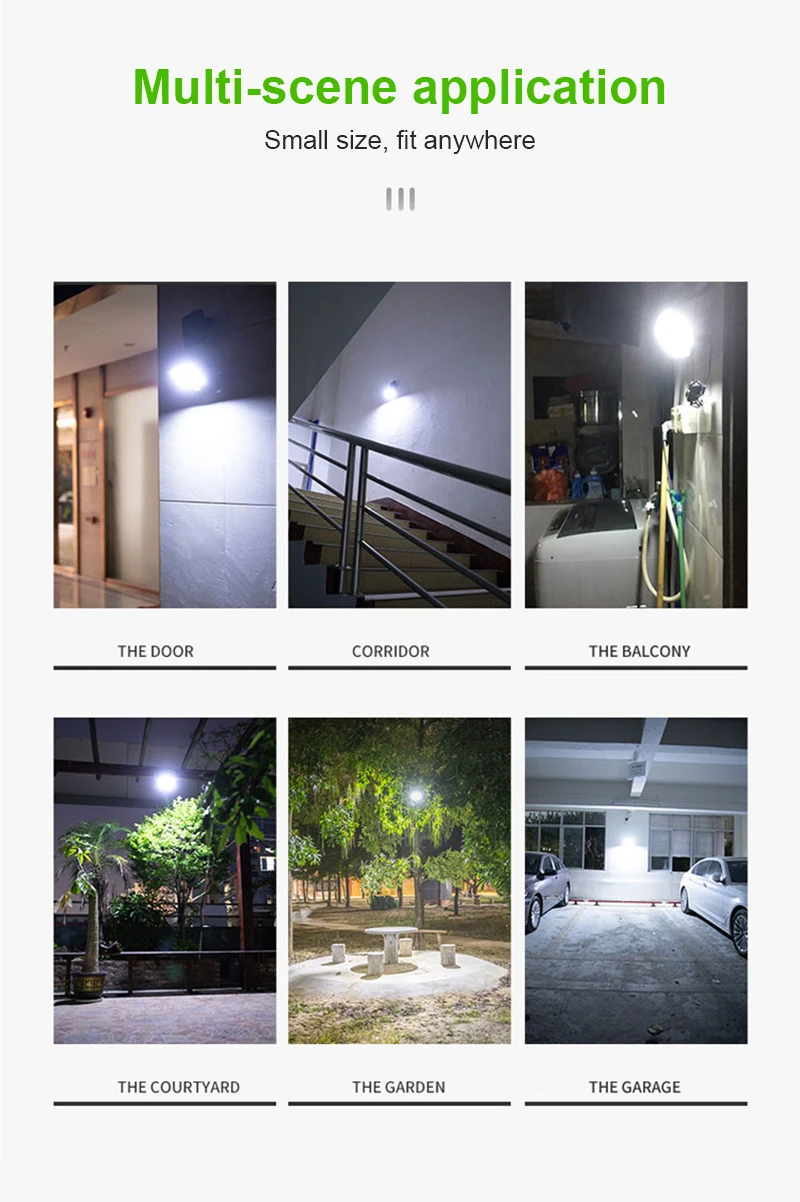 Three-head Solar Sensor Street Light LED Rotatable Landscape Wall Lamp Intelligent Remote Control Garden Indoor Outdoor Lights
Three-head Solar Sensor Street Light LED Rotatable Landscape Wall Lamp Intelligent Remote Control Garden Indoor Outdoor Lights