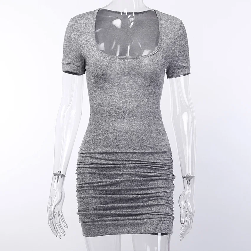 Women Short Sleeve Ruched High Waist Dress Sexy Hollow Out Sexy Package Hip Short Mini Dresses Evening Club Dress Vestidos
Women Short Sleeve Ruched High Waist Dress Sexy Hollow Out Sexy Package Hip Short Mini Dresses Evening Club Dress Vestidos
