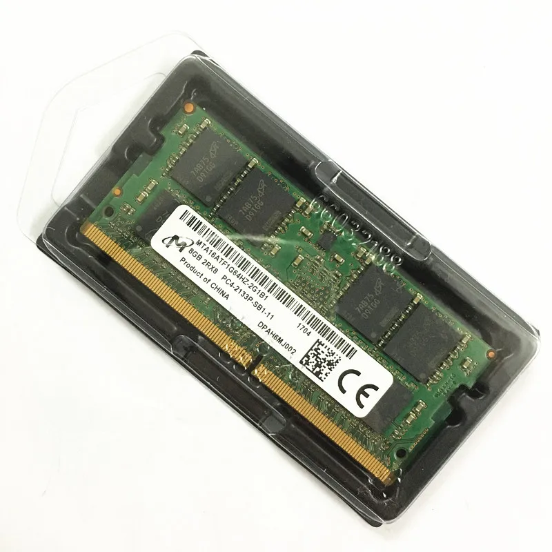Микрон DDR4 RAM 8GB 2RX8 PC4-2133P-SB1-11 2133MHz ddr4 память для hp dell Lenovo ноутбука | Компьютеры и офис