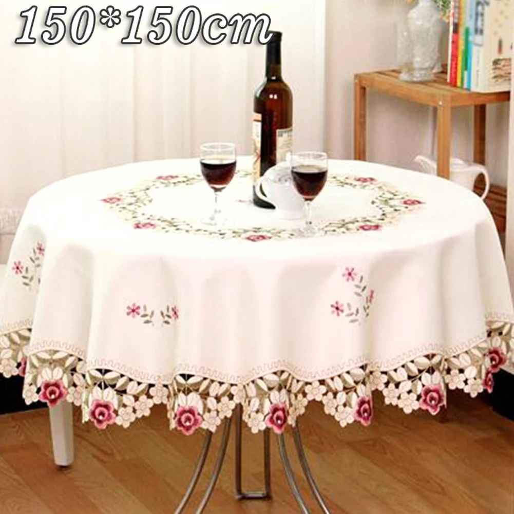Rose Round Tablecloth Beige Embroidered Tablecloths Tablecloth Home Kitchen Supplies Table Decoration
Rose Round Tablecloth Beige Embroidered Tablecloths Tablecloth Home Kitchen Supplies Table Decoration