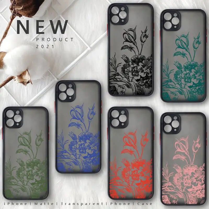 Phone Case Plant flower manuscript Simple lines for iphone 11 12 13 pro max mini 7 8 plus SE2020 X XS XR TPU Matte Transparent
Phone Case Plant flower manuscript Simple lines for iphone 11 12 13 pro max mini 7 8 plus SE2020 X XS XR TPU Matte Transparent