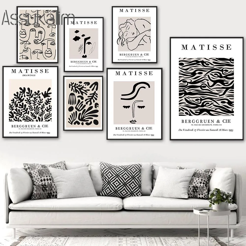 Matisse Poster Abstract Line Face Wall Art Canvas Painting Coral Print Nordic Posters Vintage Wall Pictures Living Room Decor
Matisse Poster Abstract Line Face Wall Art Canvas Painting Coral Print Nordic Posters Vintage Wall Pictures Living Room Decor
