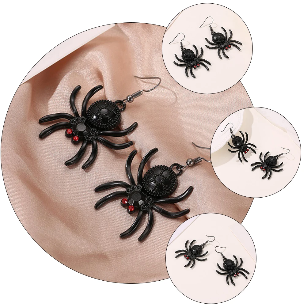 3 пары креативных капель для ушей паук, массивные серьги-капельки, ювелирные изделия для ушей
3 пары креативных капель для ушей паук, массивные серьги-капельки, ювелирные изделия для ушей