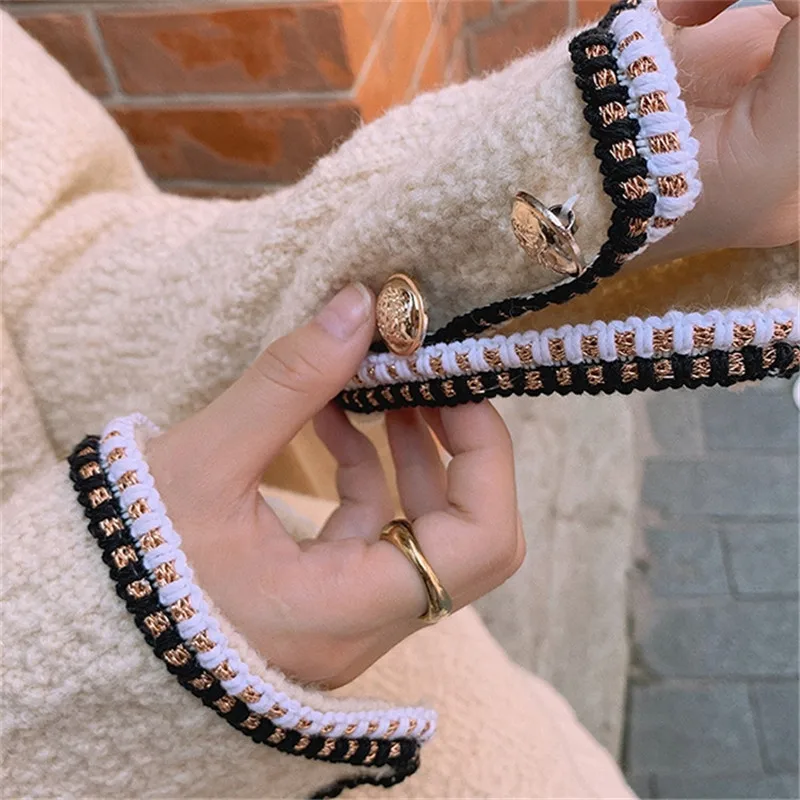 2020 Autumn And Winter New Small Fragrance Sweater Dress Women Over The Knee Loose Korean Fashion All Match Knitted Dress C373
2020 Autumn And Winter New Small Fragrance Sweater Dress Women Over The Knee Loose Korean Fashion All Match Knitted Dress C373