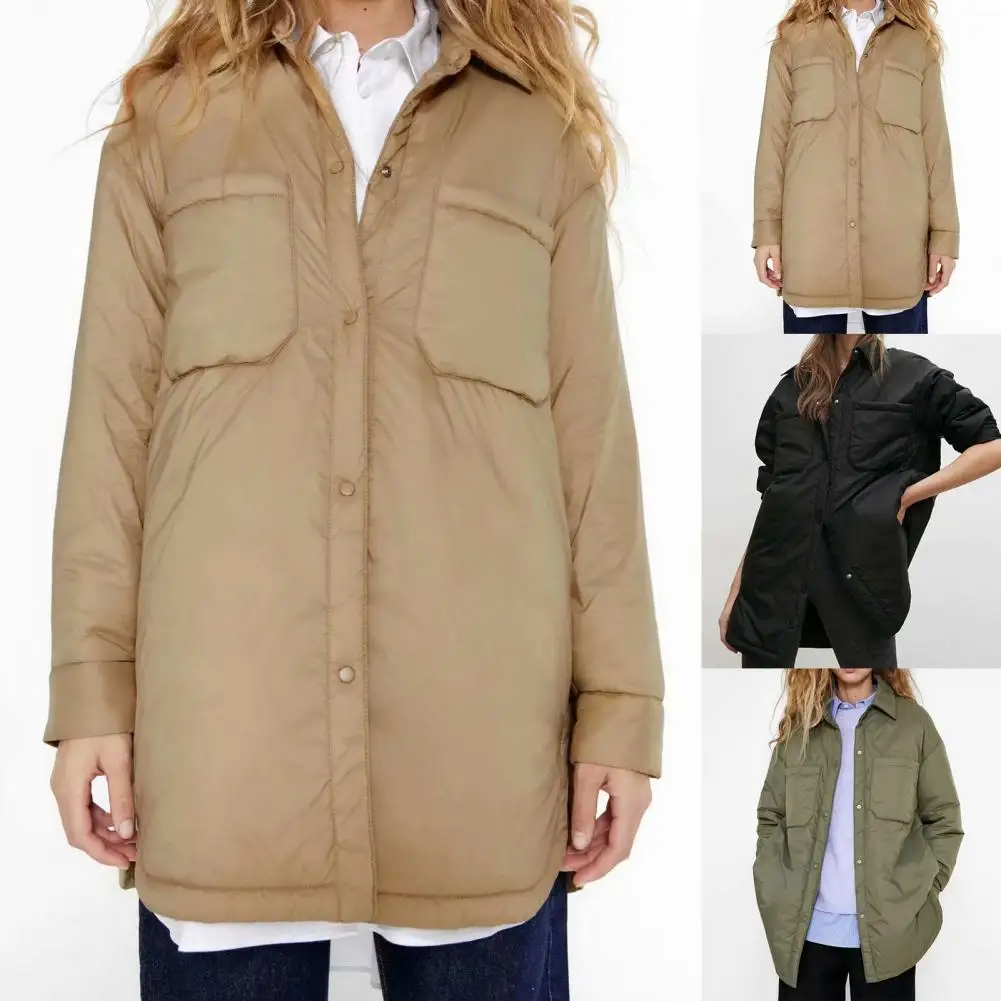 

Женские рубашки, куртки, тонкая парка оверсайз, женская верхняя одежда Armygreen, пальто Bf, пальто цвета хаки с длинным рукавом, trf 2021