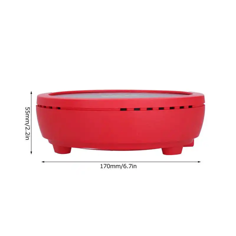 Coffee Heater Mini Electric Stove Mute Tea Coffee Hotplate Heater Warmer Plate Kitchen Accessory 220V
Coffee Heater Mini Electric Stove Mute Tea Coffee Hotplate Heater Warmer Plate Kitchen Accessory 220V