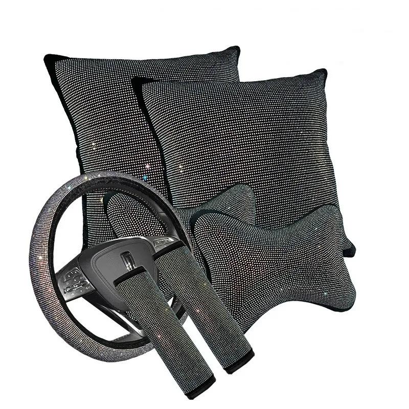7Pcs Universal Car accessories steering wheel cover Braiding cover for steering wheel for girls men Car decoration accessories
7Pcs Universal Car accessories steering wheel cover Braiding cover for steering wheel for girls men Car decoration accessories