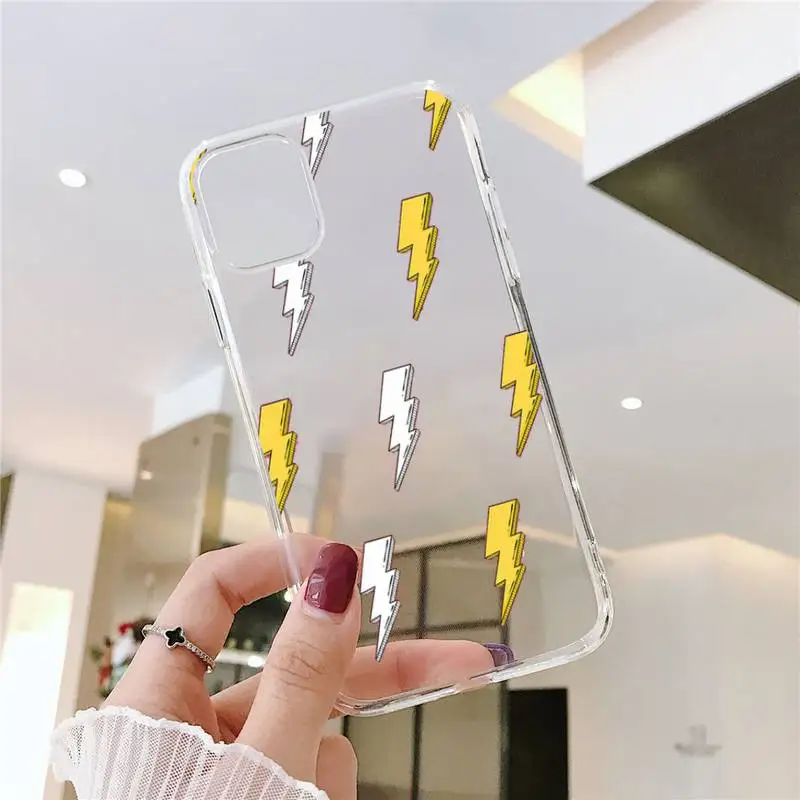 Cute lightning Phone Case Transparent soft For iphone 5 5s 5c se 6 6s 7 8 11 12 plus mini x xs xr pro max 
Cute lightning Phone Case Transparent soft For iphone 5 5s 5c se 6 6s 7 8 11 12 plus mini x xs xr pro max