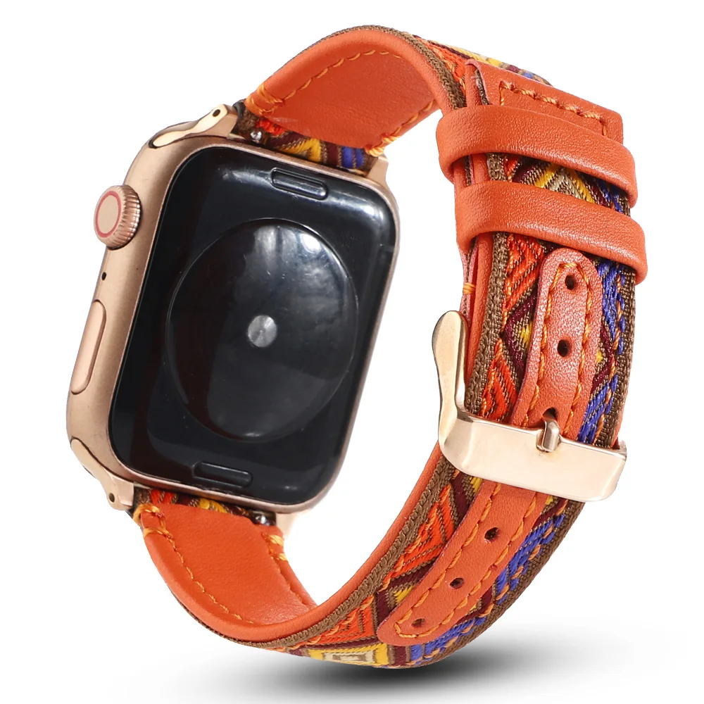 Ремешок кожаный для Apple Watch Band Series 6 SE 5 4 3, цветной браслет для iWatch, разные стили, 40 мм 44 мм 38 мм 42 мм
Ремешок кожаный для Apple Watch Band Series 6 SE 5 4 3, цветной браслет для iWatch, разные стили, 40 мм 44 мм 38 мм 42 мм