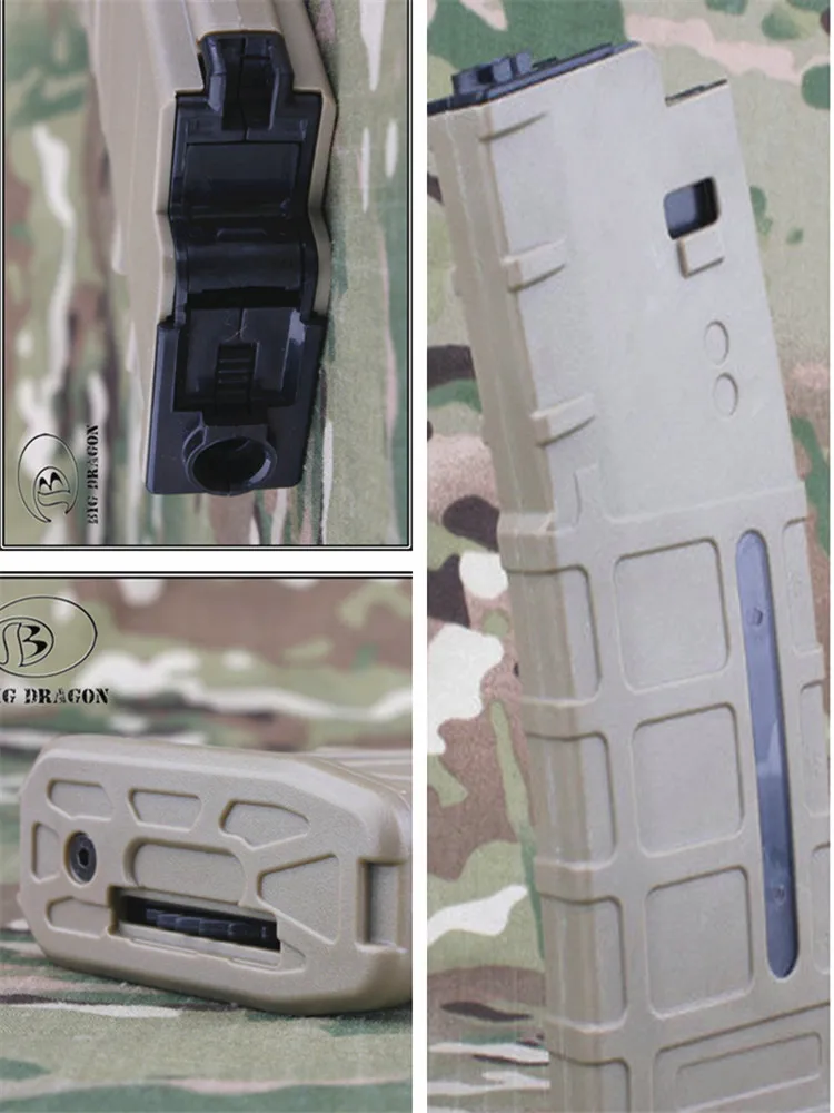 Большой дракон M4 Стиль карты 380Rds BB HI-Cap журнал для Marui охотничья Вечерние | Дом и