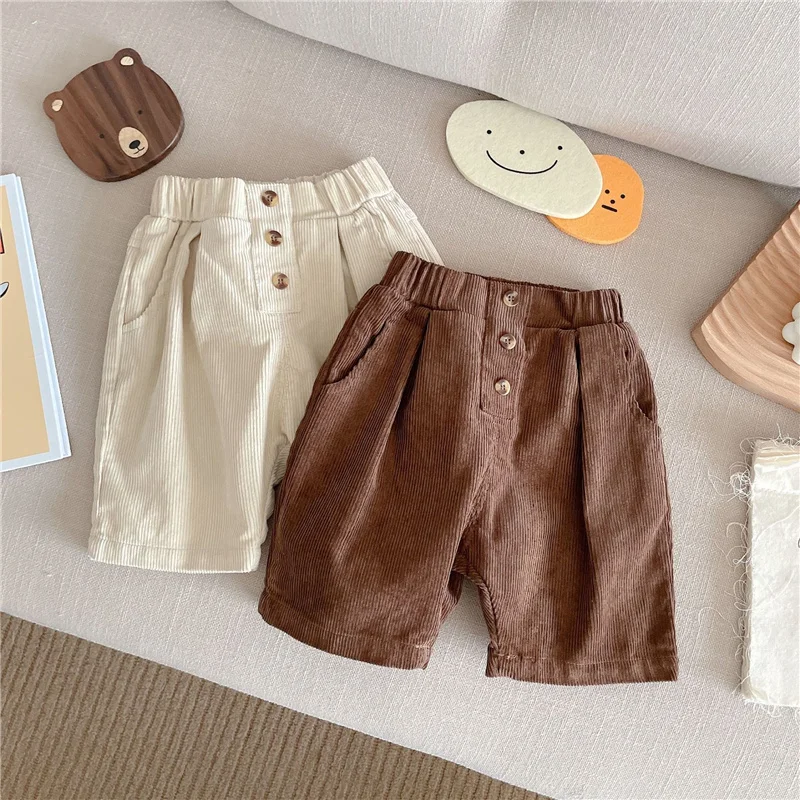 1-6T children fashion autumn corduroy knee-length pants boys and girls solid color loose all-match casual pants
1-6T children fashion autumn corduroy knee-length pants boys and girls solid color loose all-match casual pants