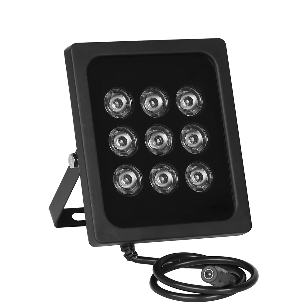 CCTV 9 шт. массив светодиодов ИК-осветитель инфракрасный ИК-светильник наружный