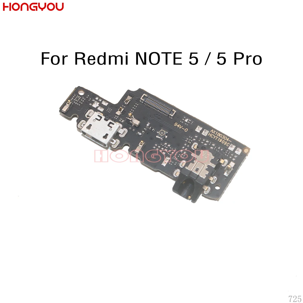 Фото 10 шт./лот для Xiaomi Redmi NOTE 5 Pro USB зарядная док станция розетка гнездо порт разъем