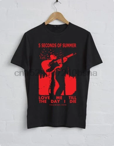 Youngblood 5SOS 5 Seconds of Summer Black T-Shirt Size Unisex Men Short Sleeve O-Neck Cotton T shirt
Youngblood 5SOS 5 Seconds of Summer Black T-Shirt Size Unisex Men Short Sleeve O-Neck Cotton T shirt