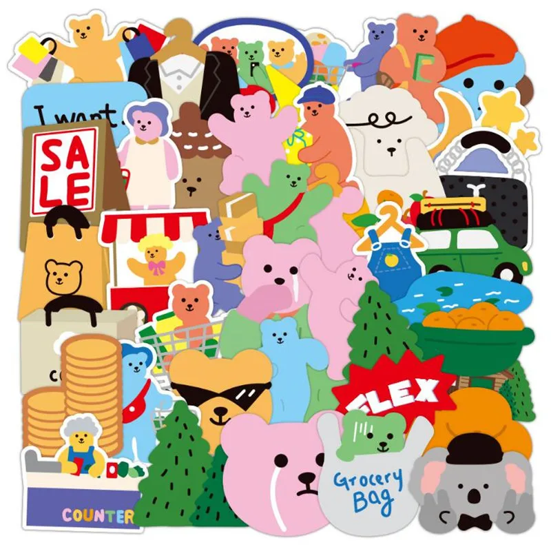 10/30/50PCS Cute Bear Cartoon Graffiti Laptop Suitcase Skateboard Guitar Waterproof Sticker Decoration Wholesale
10/30/50PCS Cute Bear Cartoon Graffiti Laptop Suitcase Skateboard Guitar Waterproof Sticker Decoration Wholesale